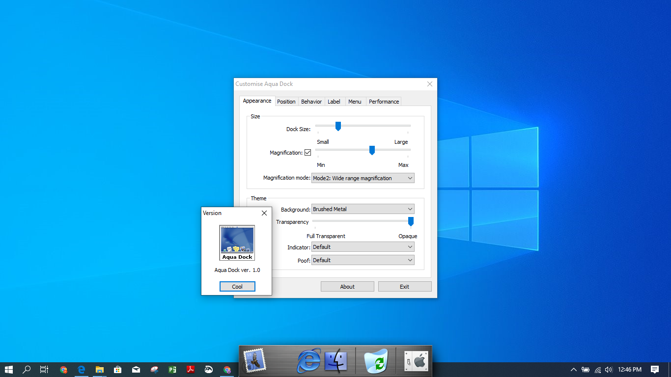 mac dock for windows 8 free download